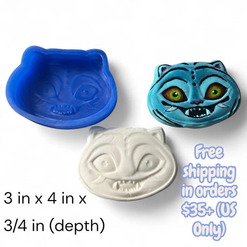 Derpy K-Pop Demon Hunters Tiger Silicone Mold