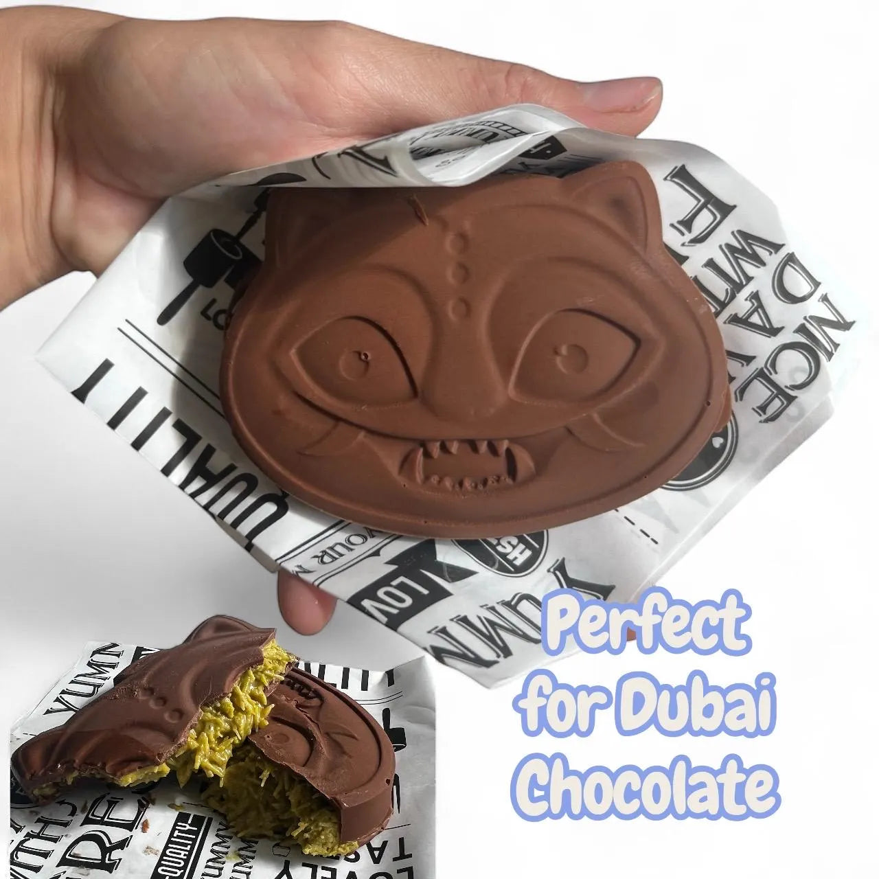 Derpy K-Pop Demon Hunters Tiger Silicone Mold